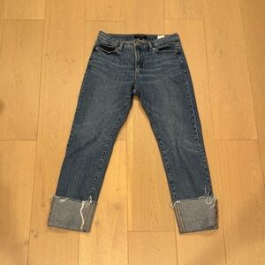 Banana Republic Dark Blue Cropped Jeans